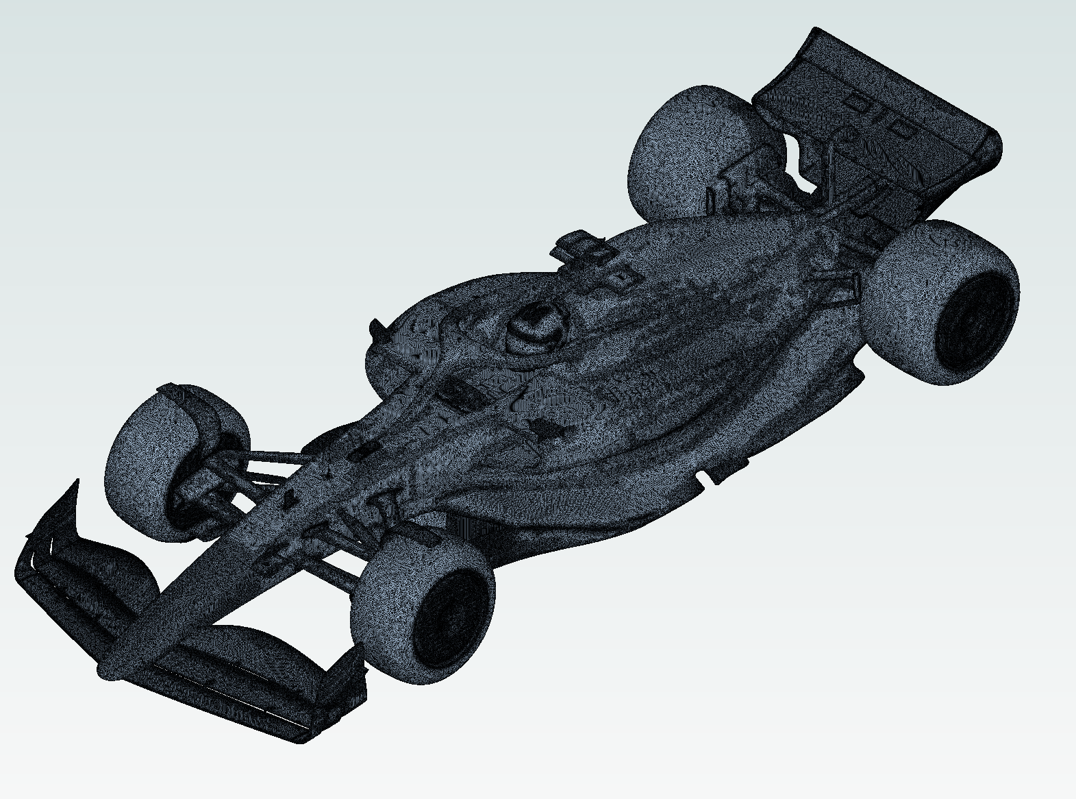 F1 car geometry