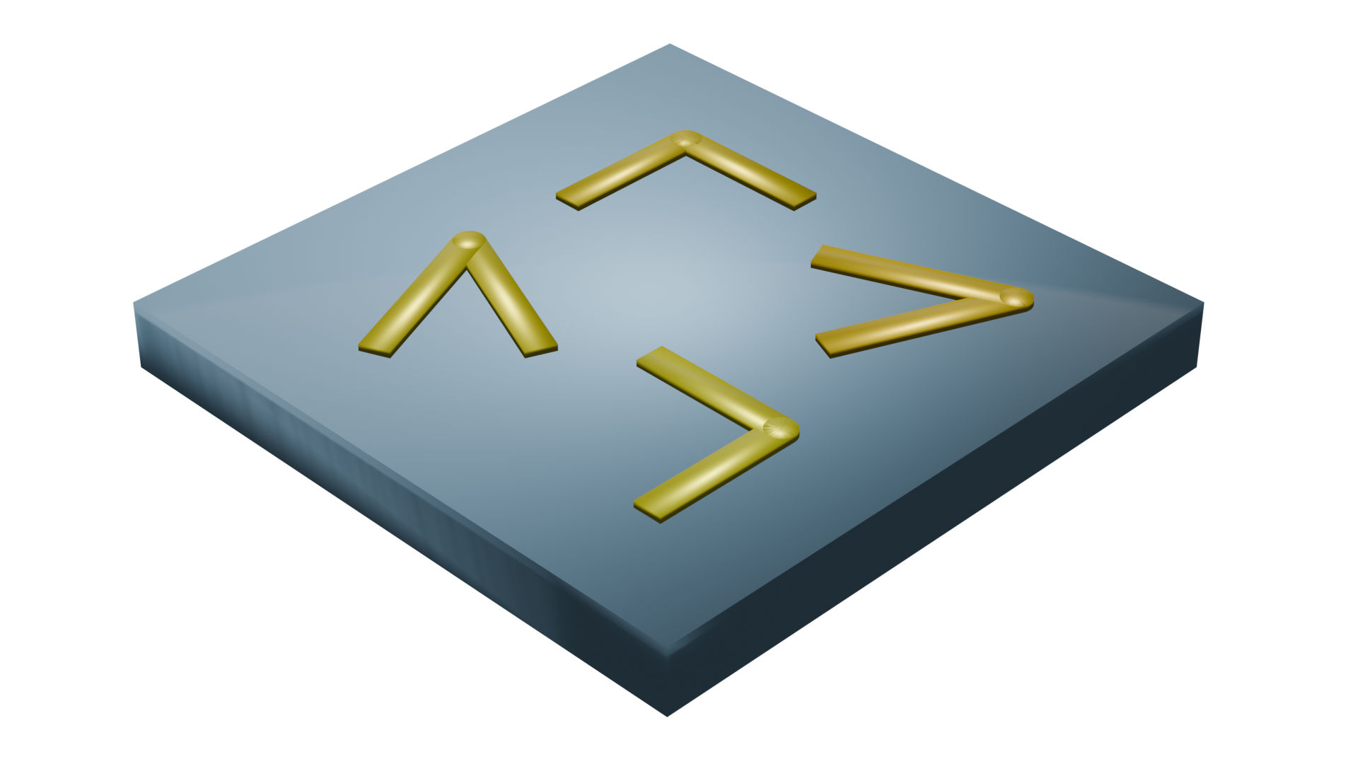 Schematic of V-antennas