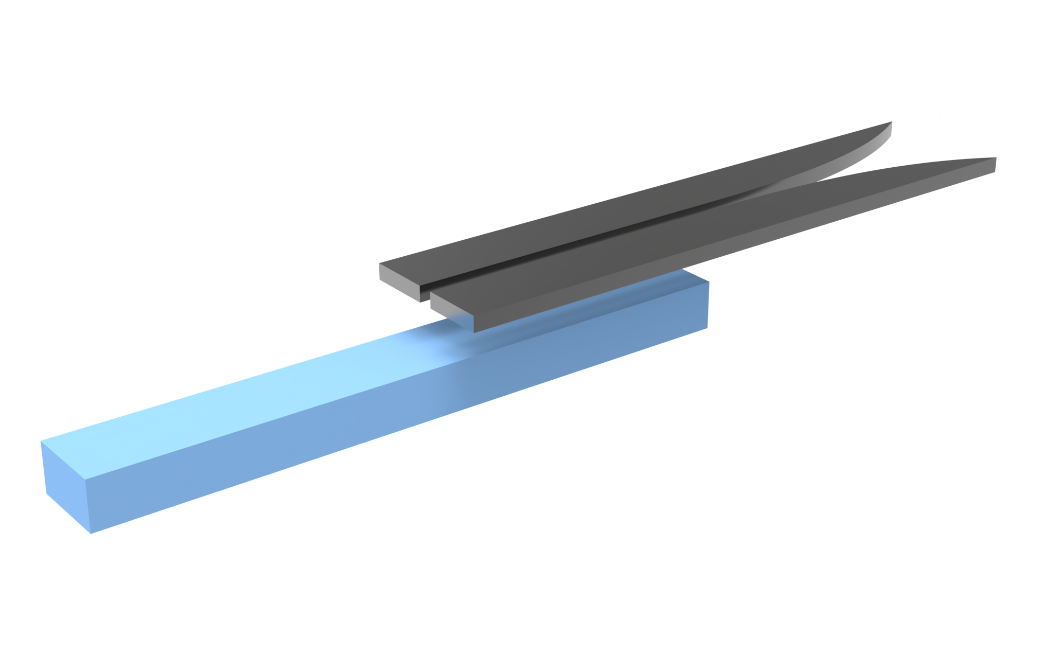 Schematic of the integrated antenna