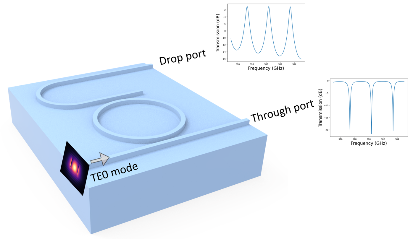 Schematic of the demultiplexer