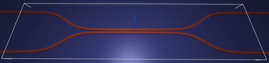 Schematic of the directional coupler