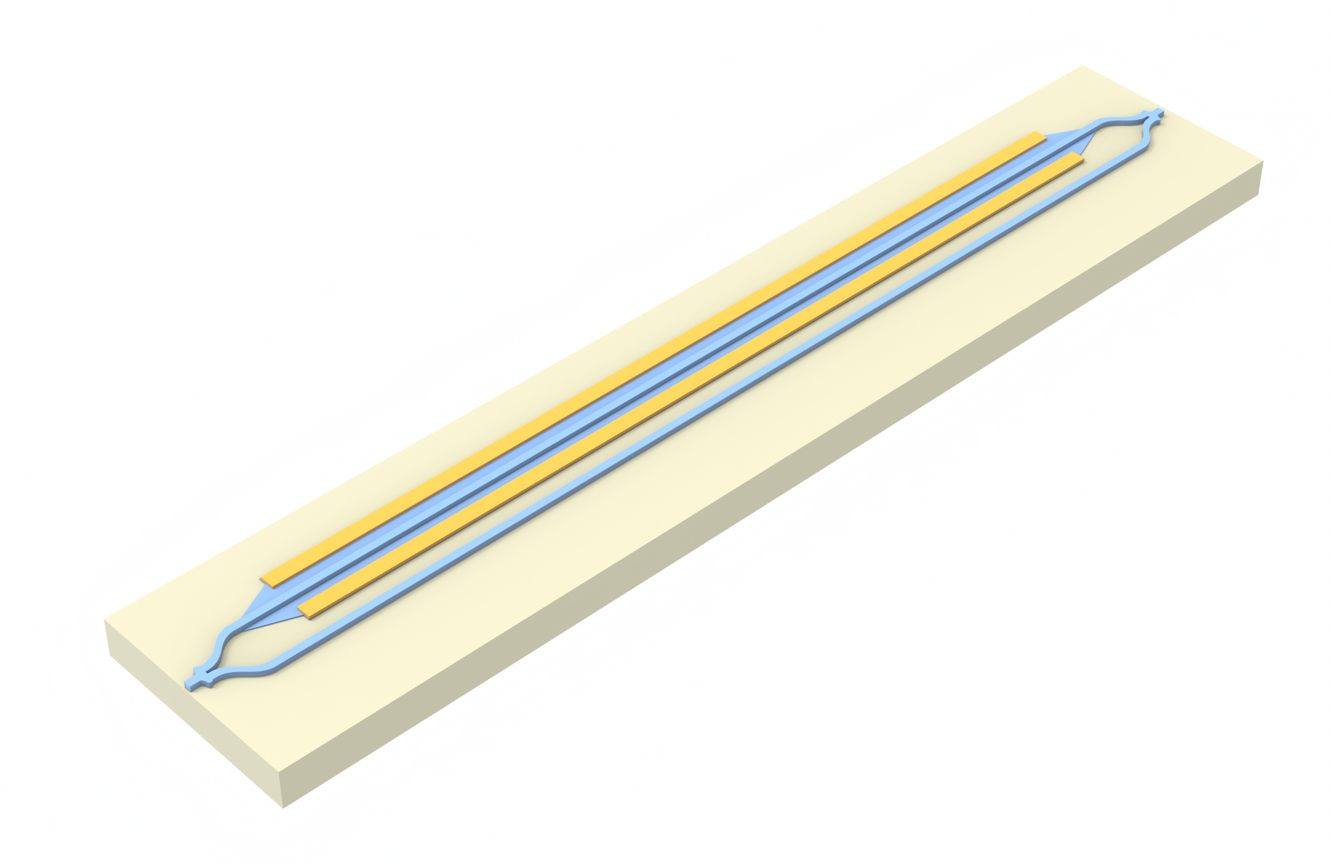 Schematic of the MZI modulator