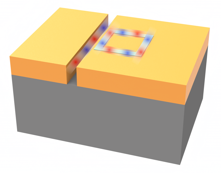 schematic of the MIM sensor